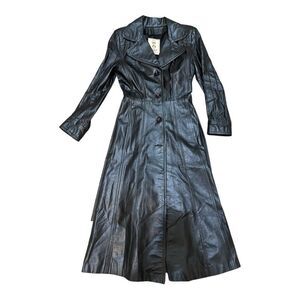 Women's Black Trench Coat